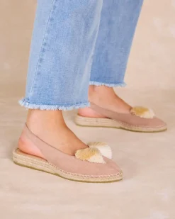 Espadrille Pompon Moon-Polin et moi Discount