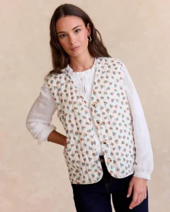 Gilet Alina Flowers-Polin et moi Discount