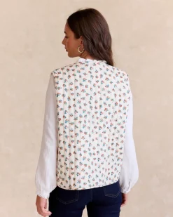 Gilet Alina Flowers-Polin et moi Discount
