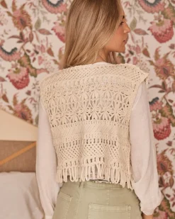 Gilet en crochet Sabi-Polin et moi Fashion