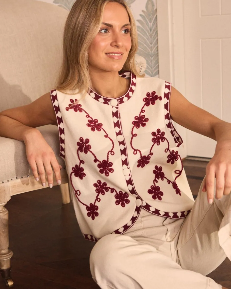 Gilet Zelinda imprimer-Polin et moi Outlet