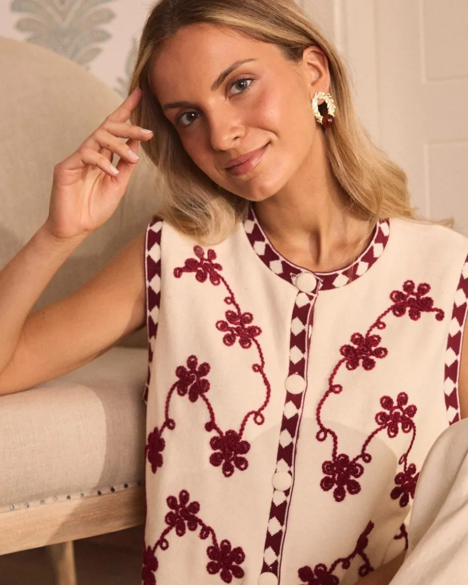 Gilet Zelinda imprimer-Polin et moi Outlet