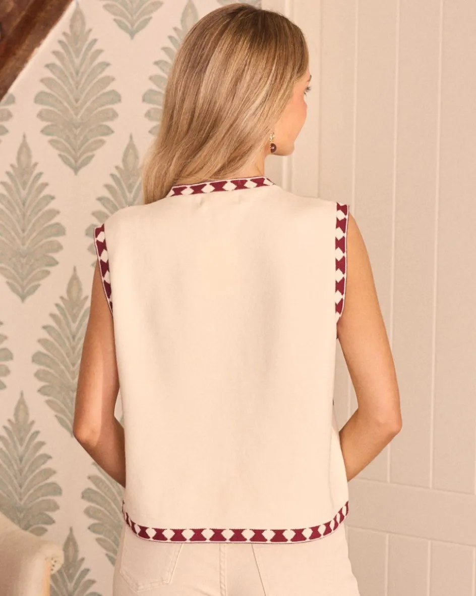 Gilet Zelinda imprimer-Polin et moi Outlet