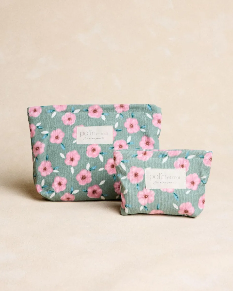 Grande Trousse de Toilette Fleurs Junessa-Polin et moi Best