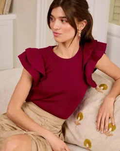 Haut à volants Siena-Polin et moi Fashion