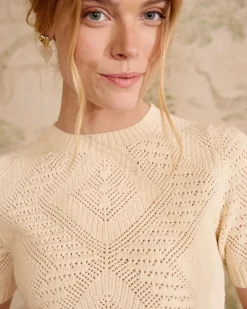 Haut court en maille milanaise-Polin et moi Online