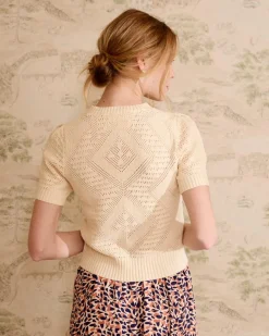 Haut court en maille milanaise-Polin et moi Online