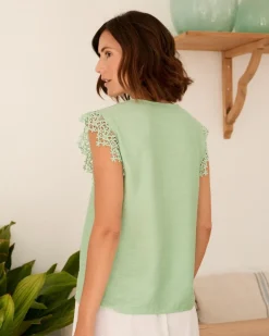 Haut en dentelle Ainoa-Polin et moi Clearance