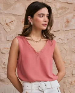 Haut en dentelle Jasira-Polin et moi Clearance