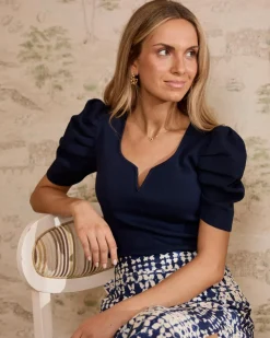 Haut en maille à encolure Inez-Polin et moi Online