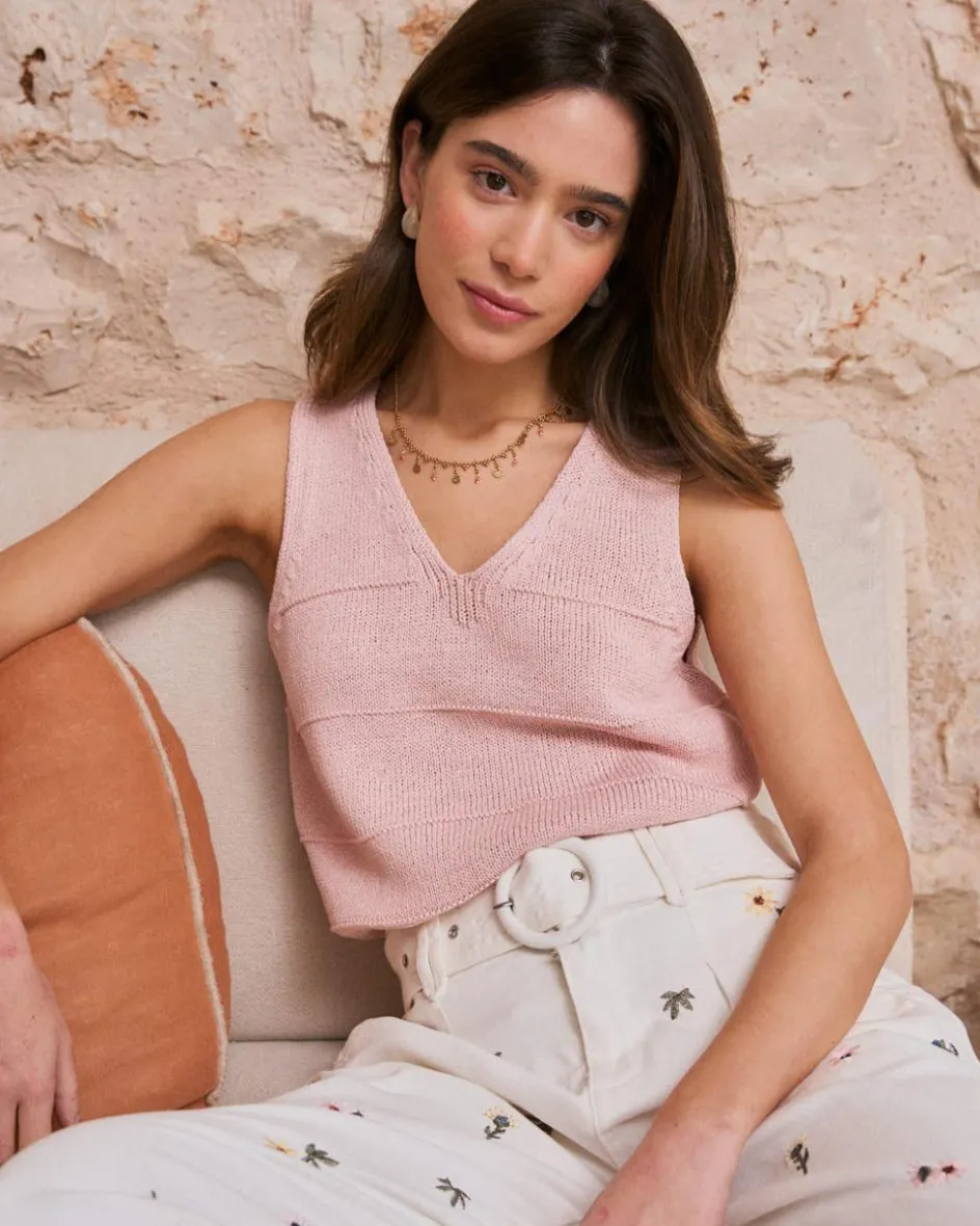 Haut en maille Camilia-Polin et moi Sale