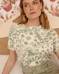 Haut en maille Idalia imprimer-Polin et moi New