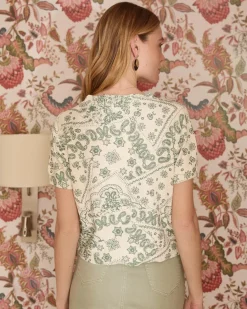 Haut en maille Idalia imprimer-Polin et moi New