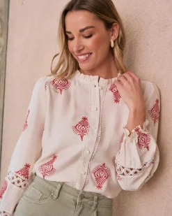 Herena Chemise brodée-Polin et moi Discount