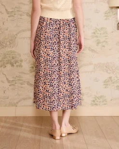 Jupe imprimée avec boutons Lita-Polin et moi Hot