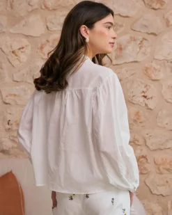 Lucinda Encolure Chemise Brodée-Polin et moi New