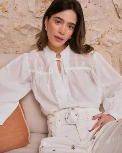 Lucinda Encolure Chemise Brodée-Polin et moi New