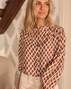 Mariela imprimer chemisier-Polin et moi Clearance