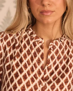 Mariela imprimer chemisier-Polin et moi Clearance