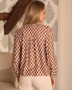 Mariela imprimer chemisier-Polin et moi Clearance