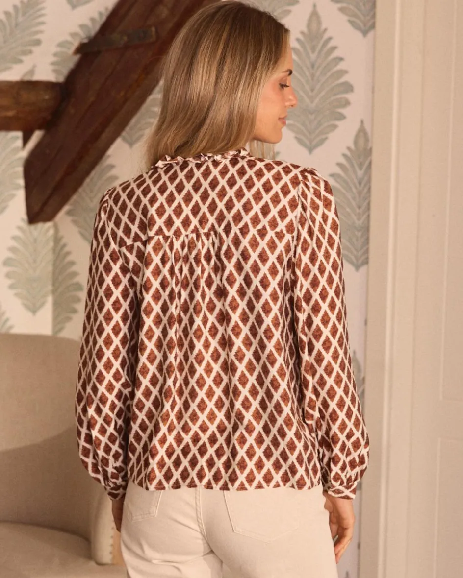 Mariela imprimer chemisier-Polin et moi Clearance