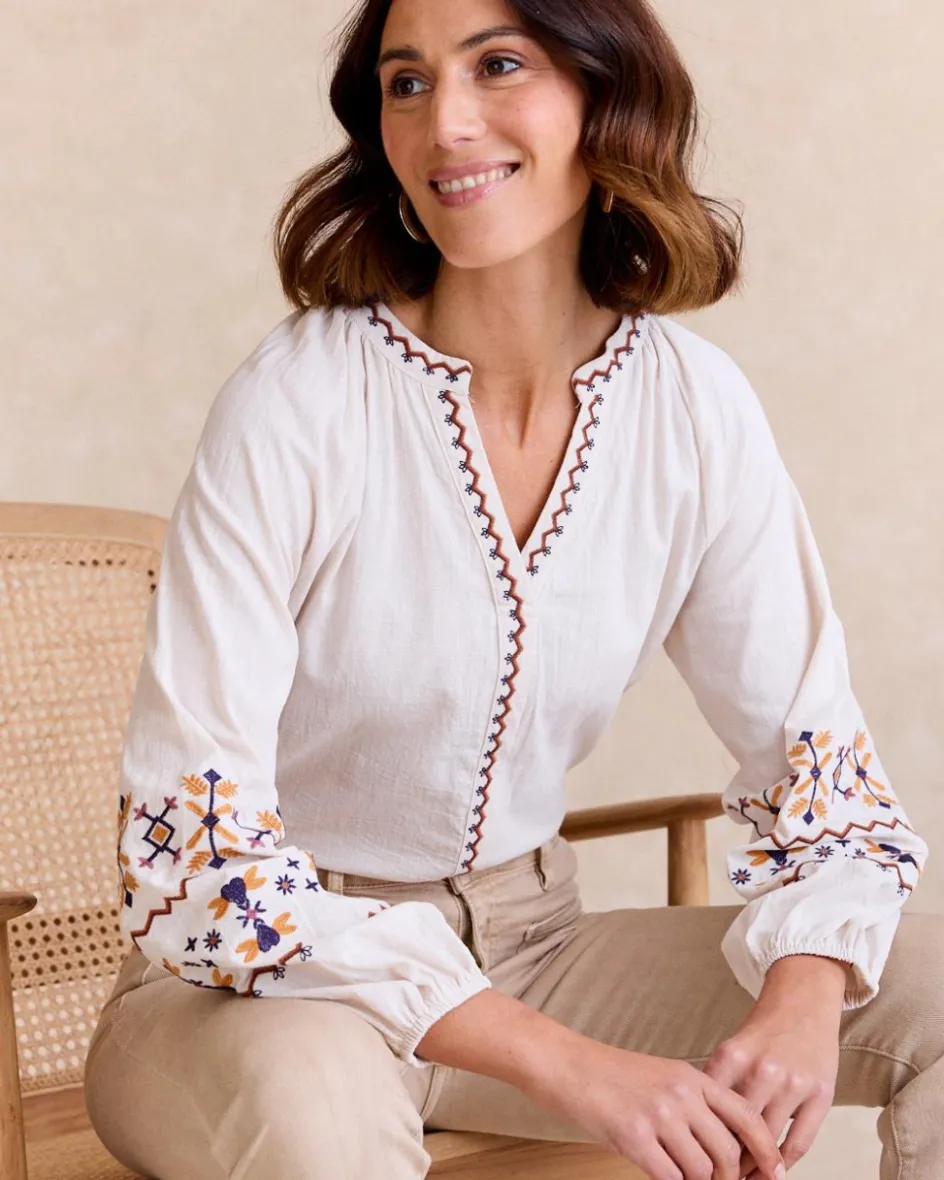 Paulina Blouse brodée-Polin et moi Best