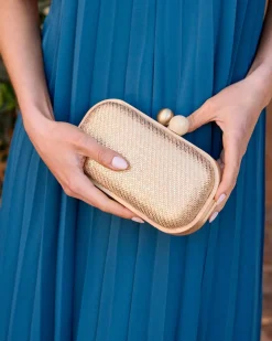 Pochette Bruna Gold-Polin et moi Outlet