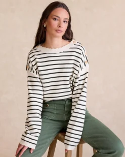 Pull à rayures Lucia-Polin et moi Outlet