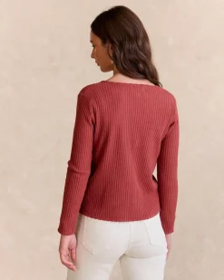 Pull en tricot marron-Polin et moi Discount