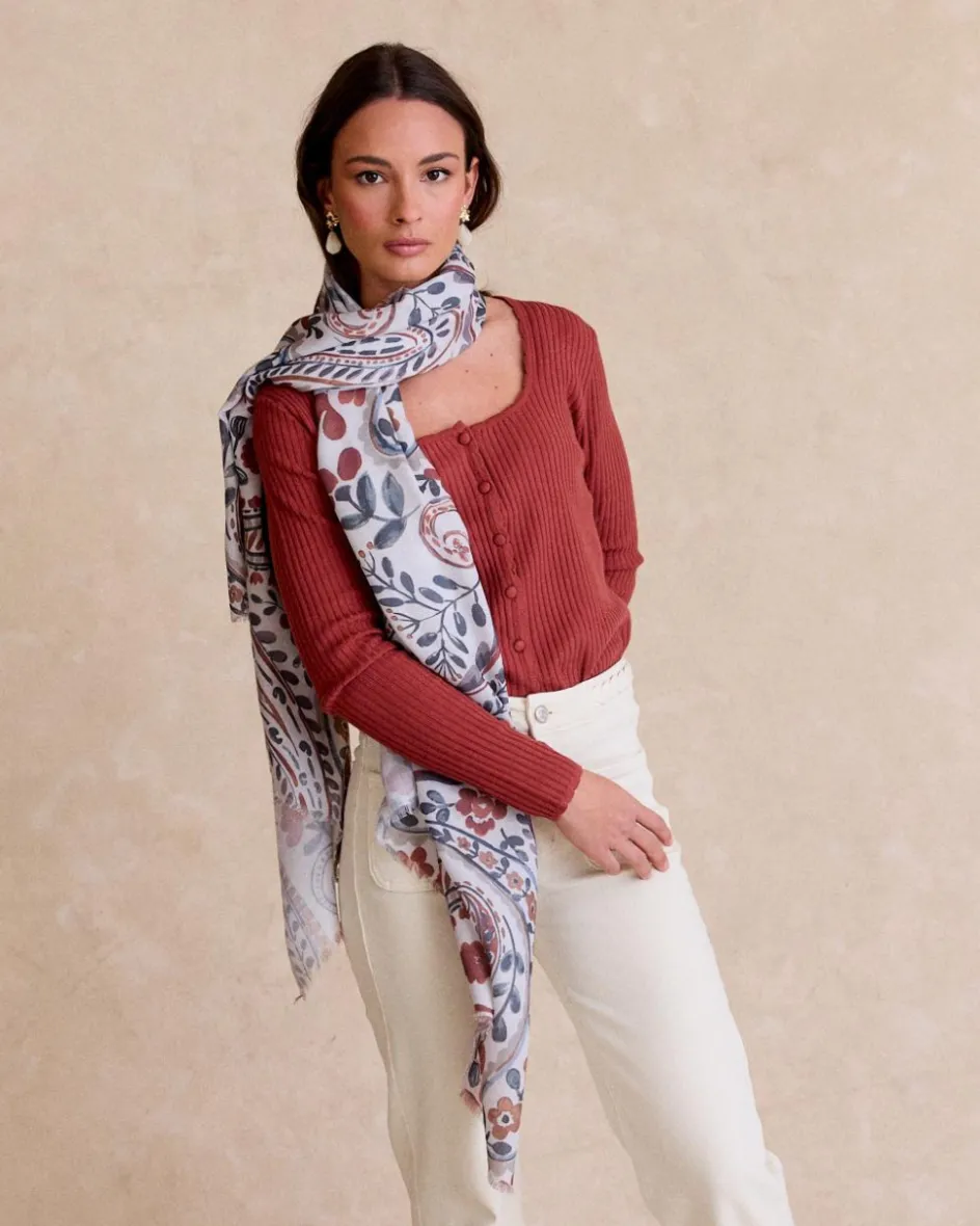 Rieti imprimer Écharpe-Polin et moi Fashion