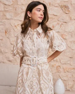 Robe ceinture Abi-Polin et moi Online