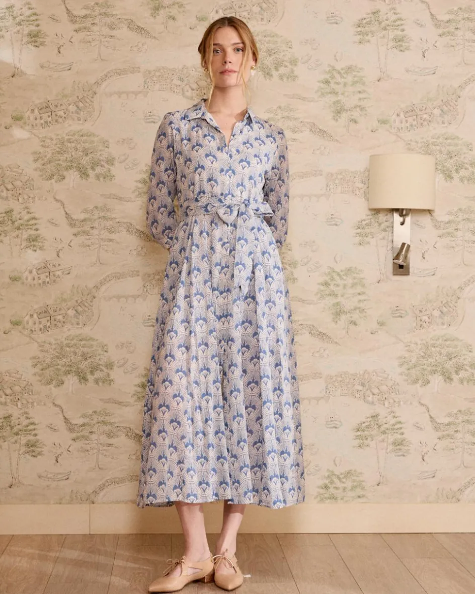 Robe chemise en jean Bethsabe-Polin et moi Sale