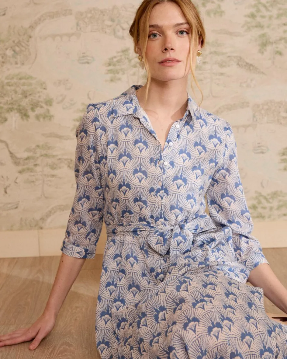 Robe chemise en jean Bethsabe-Polin et moi Sale