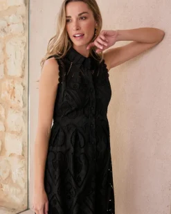 Robe courte brodée Uri-Polin et moi Online