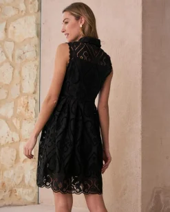 Robe courte brodée Uri-Polin et moi Online