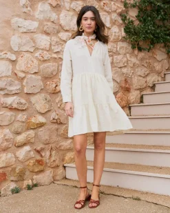 Robe courte en coton Pau-Polin et moi Best