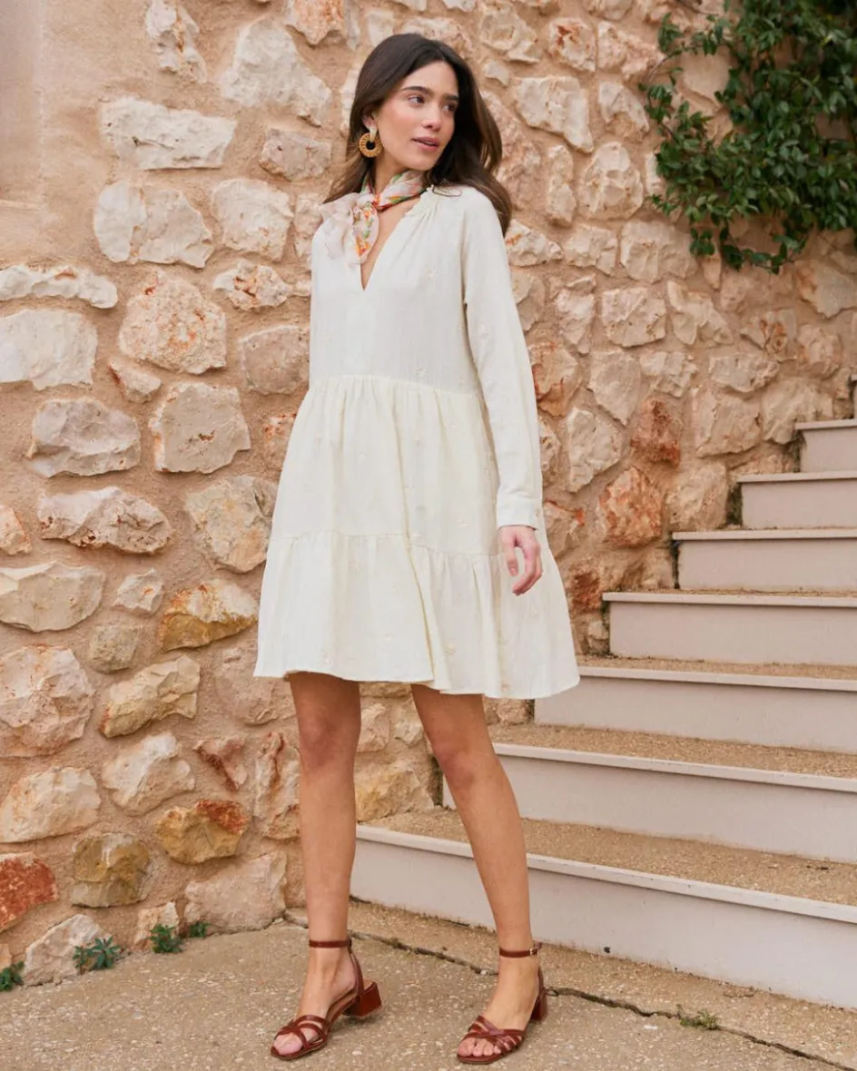 Robe courte en coton Pau-Polin et moi Best