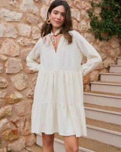 Robe courte en coton Pau-Polin et moi Best