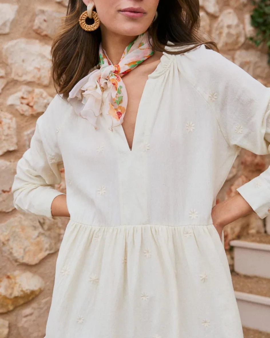 Robe courte en coton Pau-Polin et moi Best