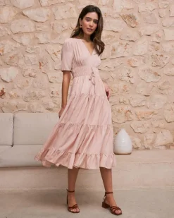 Robe froncée Melissa-Polin et moi Fashion