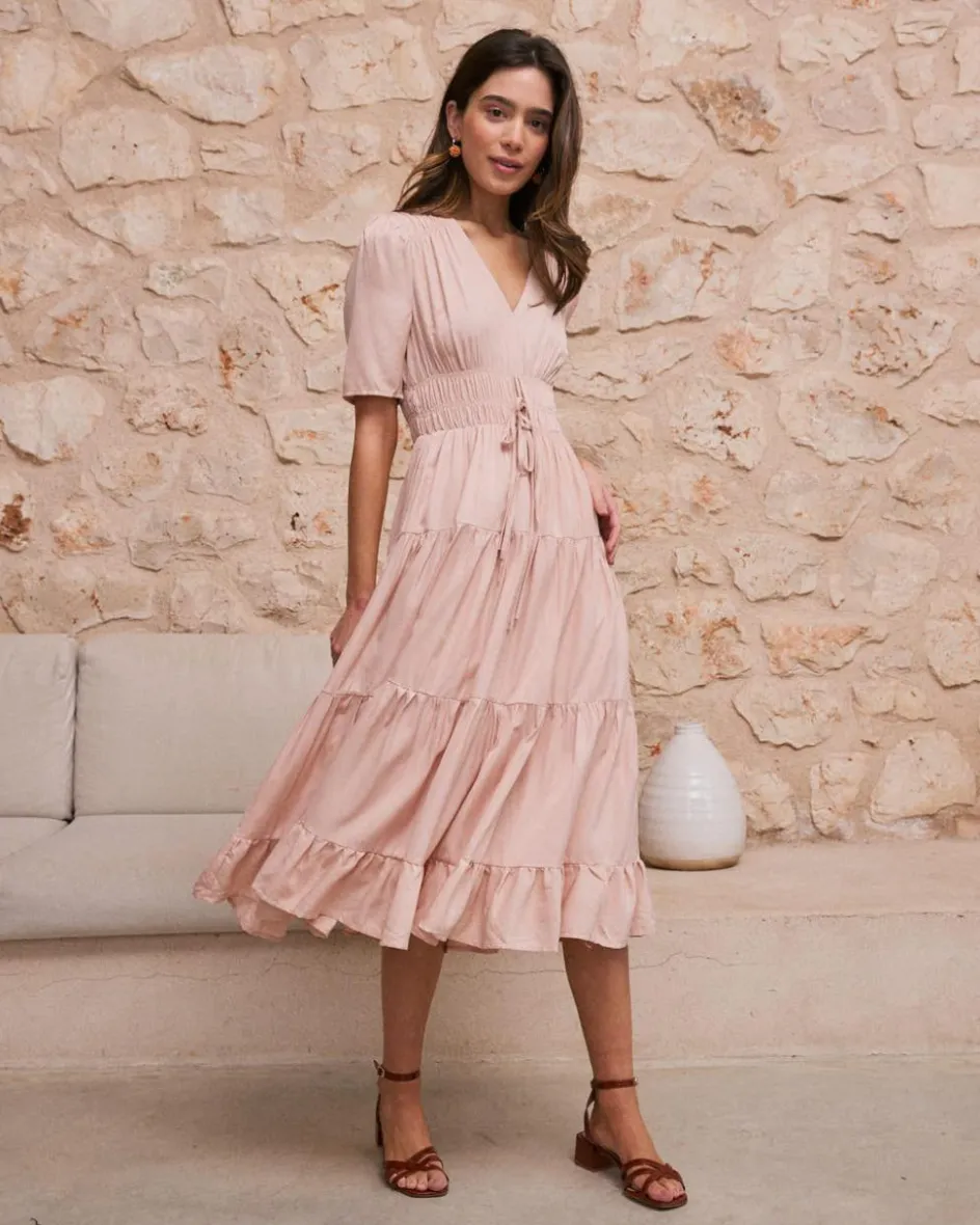 Robe froncée Melissa-Polin et moi Fashion