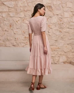 Robe froncée Melissa-Polin et moi Fashion