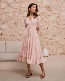 Robe froncée Melissa-Polin et moi Fashion