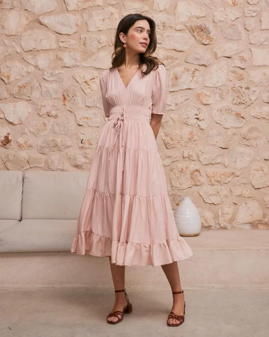 Robe froncée Melissa-Polin et moi Fashion