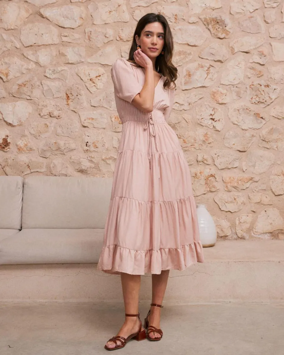 Robe froncée Melissa-Polin et moi Fashion