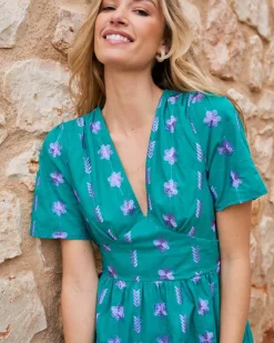 Robe longue brodée Rainelle-Polin et moi Discount