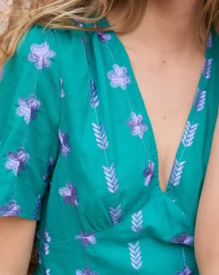 Robe longue brodée Rainelle-Polin et moi Discount