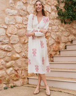 Robe midi Mel-Polin et moi Outlet