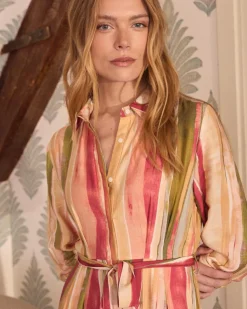 Robe midi rayée Naelia-Polin et moi Best