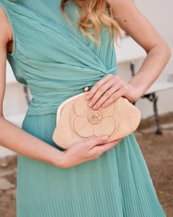 Sac à fleurs en raphia-Polin et moi Best